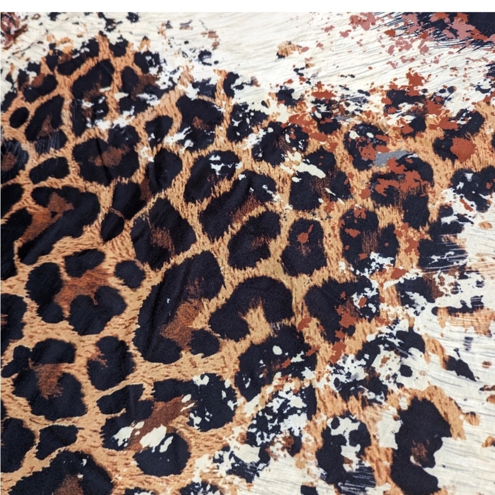 2 For 1  “Could Be A Train Station Kinda Day” 1 Animal Print & 1 Burgundy XL NEW - Picture 5 of 7